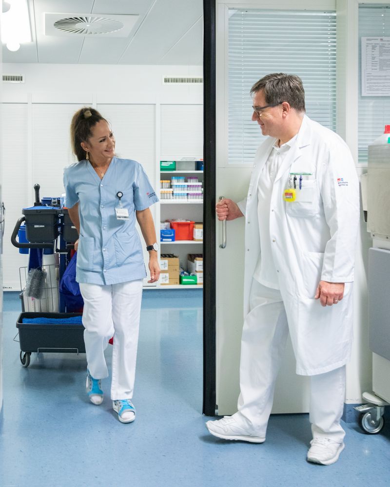 Mitarbeitende der Solothurner Spitäler leben das gemeinsame Leitbild im Klinikalltag