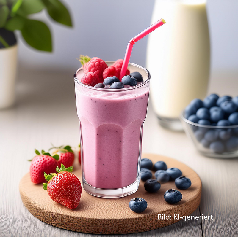 Erdbeer-Frappee