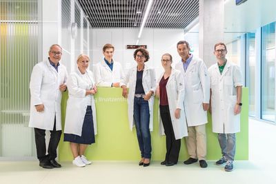 Gruppenbild des Brustzentrum-Teams