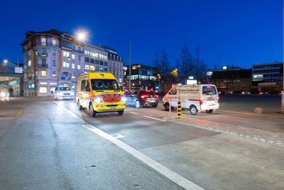 Rettungsdienst im Einsatz Eine fahrende Ambulanz